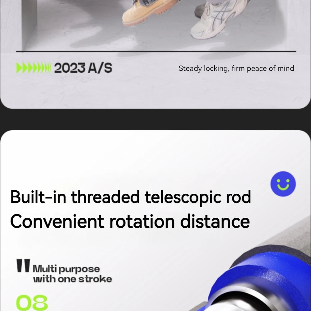Drążek rozporowy do podciągania między framugi drzwiowe