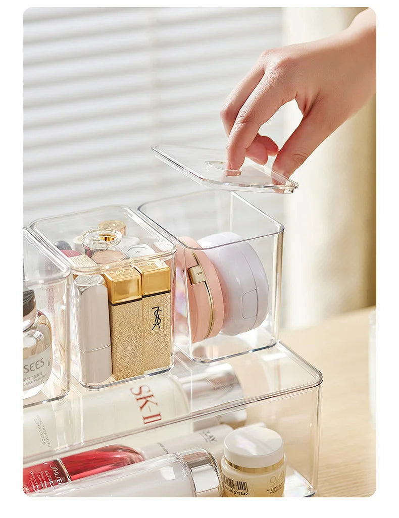 Przeźroczyste ogranizery do szaf i szuflad