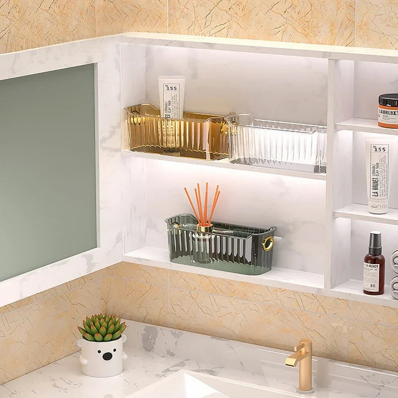 Akrylowe organizery do łazienki kuchni lub garderoby