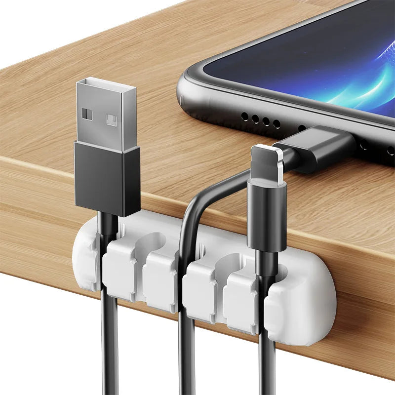 Organizer na kable na biurko