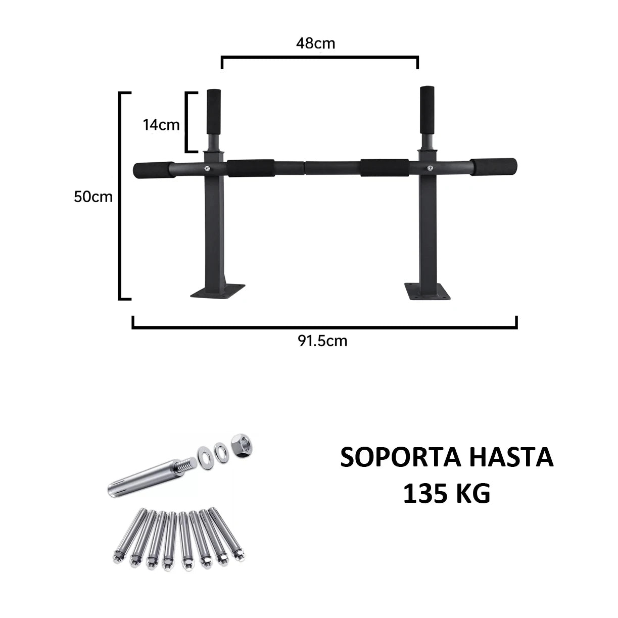 Drążek do podciągania na ścianę