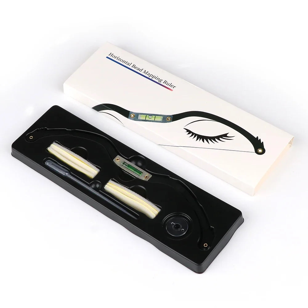 Zestaw do Wykreślania i Pomiaru Brwi – Perfekcyjny Łuk i Symetria