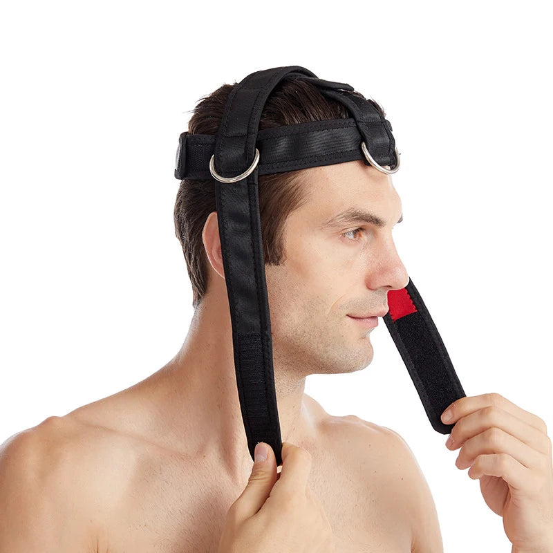 Uprząż do trenowania mięśni szyi