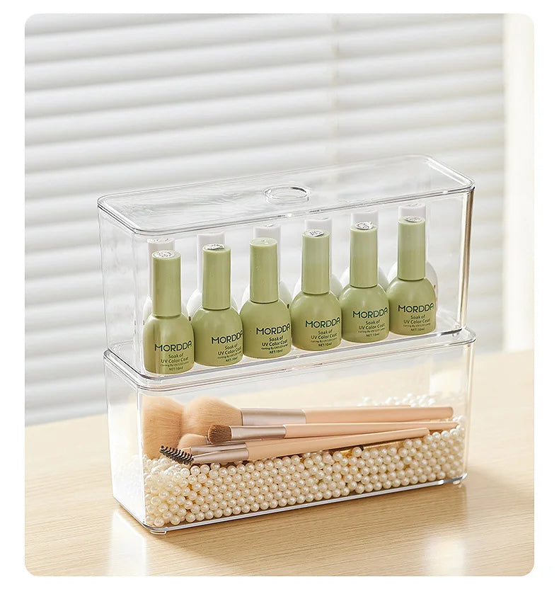 Przeźroczyste ogranizery do szaf i szuflad