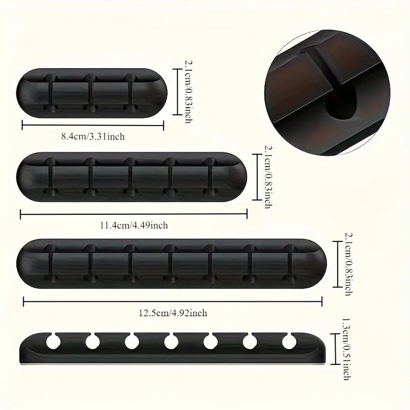 Organizer na kable na biurko