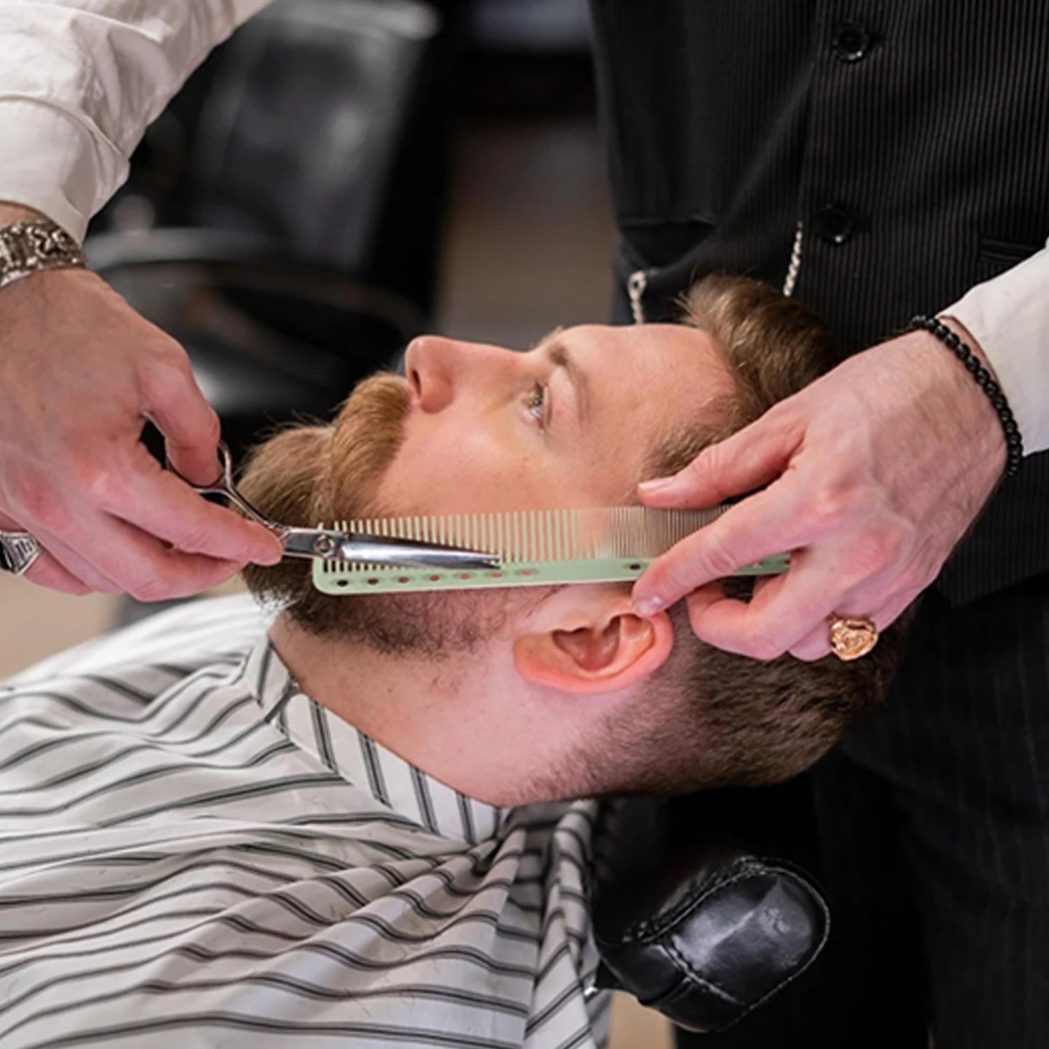 Profesjonalny grzebień barberski – Odporny na Ciepło