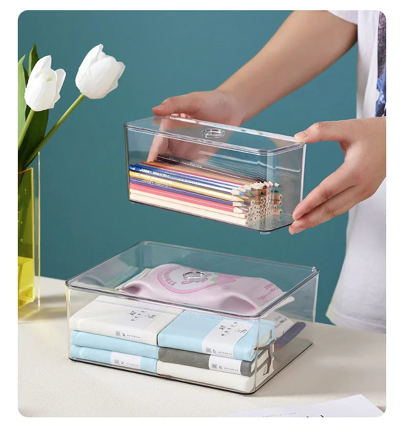 Przeźroczyste ogranizery do szaf i szuflad