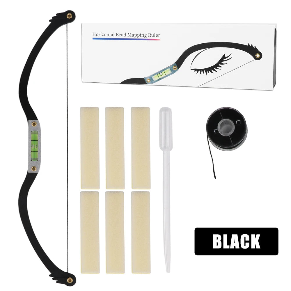 Zestaw do Wykreślania i Pomiaru Brwi – Perfekcyjny Łuk i Symetria