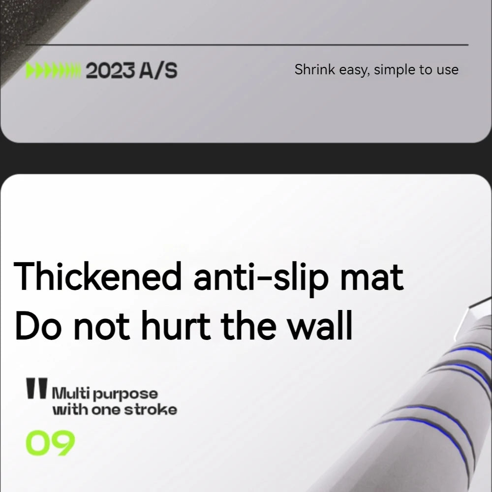 Drążek rozporowy do podciągania między framugi drzwiowe