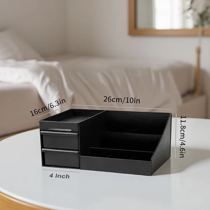 Organizer na kosmetyki – elegancki stojak z szufladami