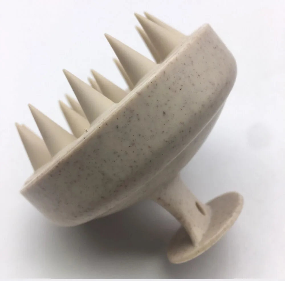 Silikonowa Szczotka do Masażu Głowy i Ciała 2w1