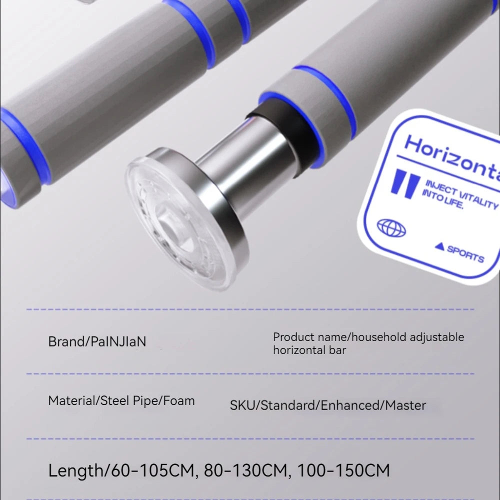 Drążek rozporowy do podciągania między framugi drzwiowe