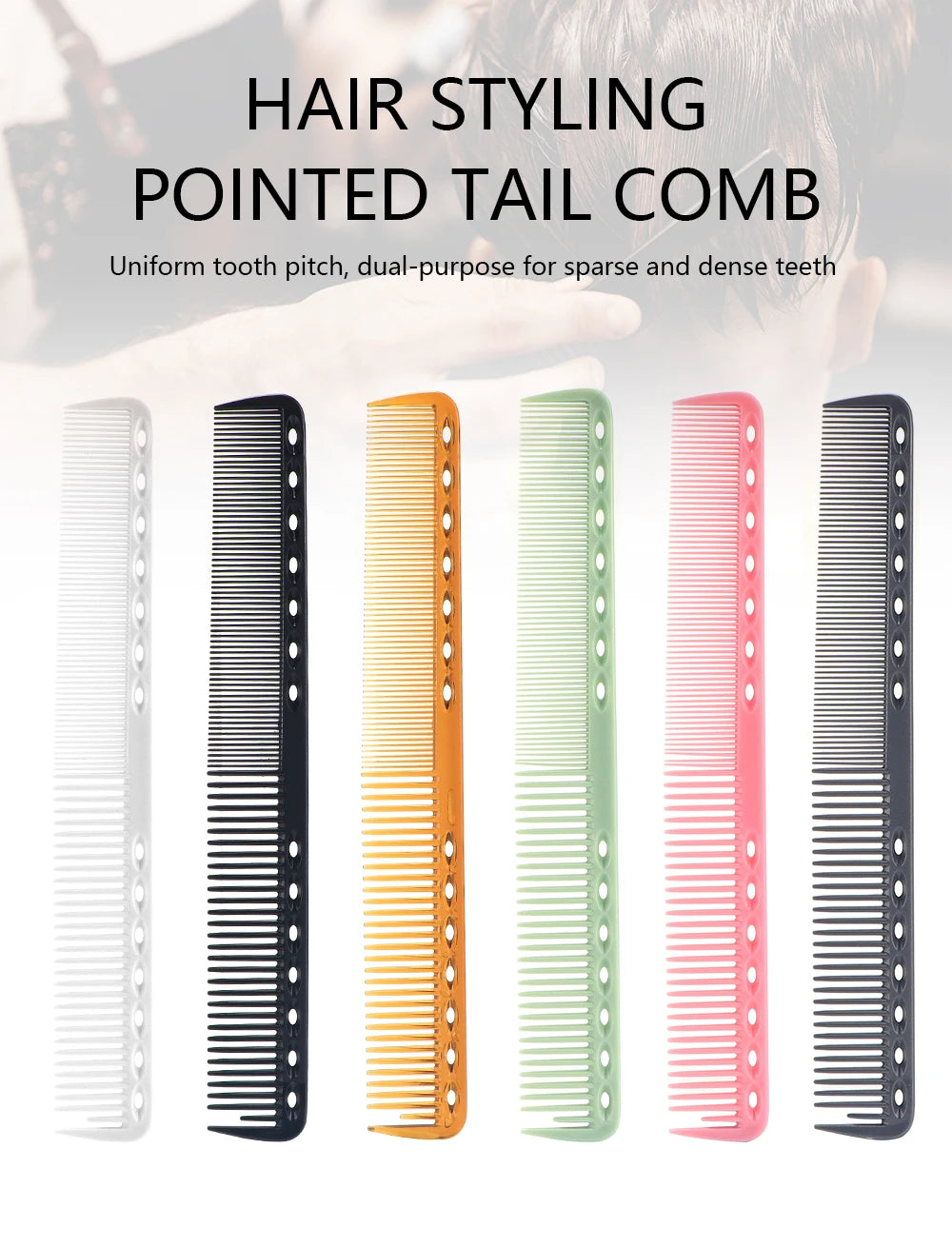 Profesjonalny grzebień barberski – Odporny na Ciepło