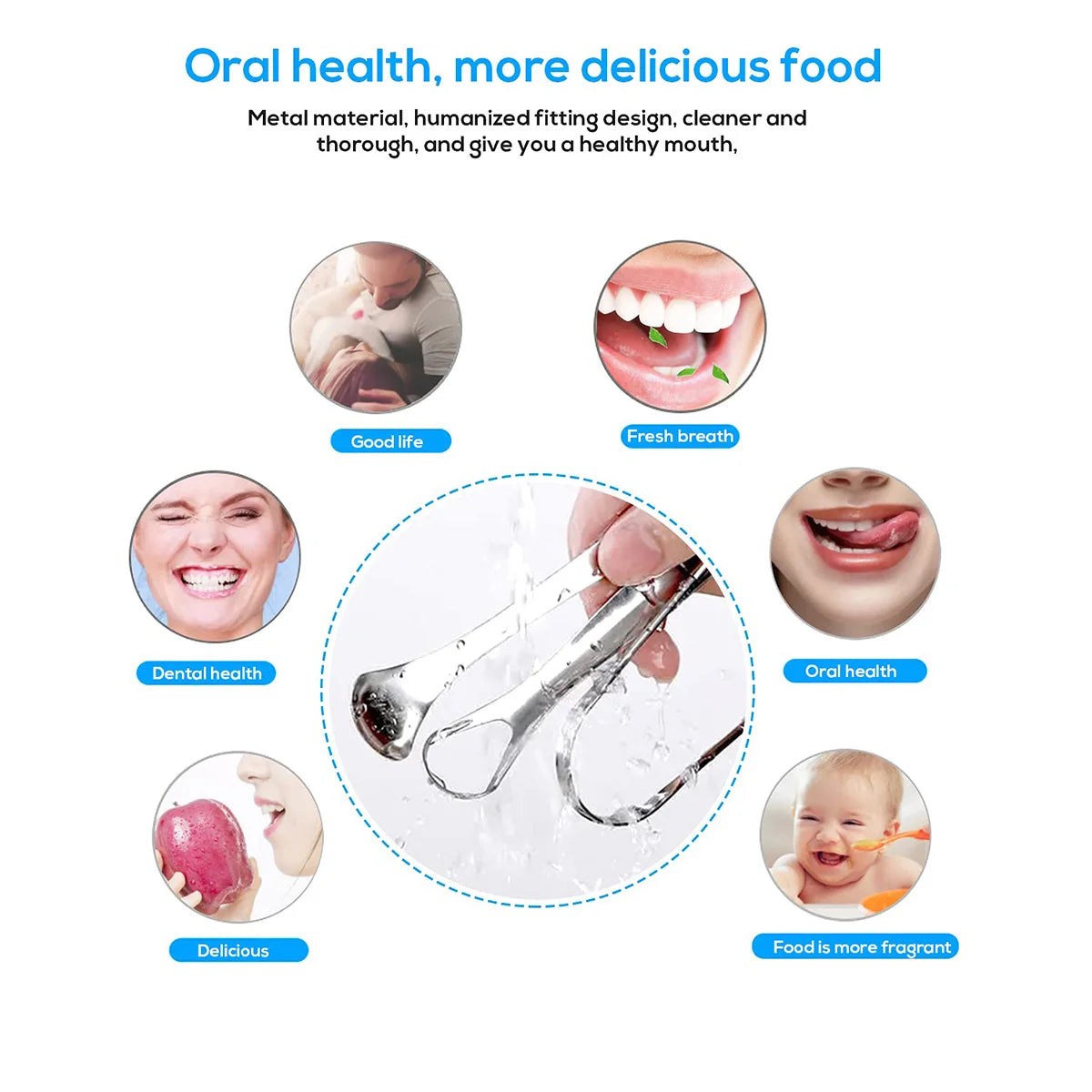 Tongue scraper - problem z nieświeżym oddechem