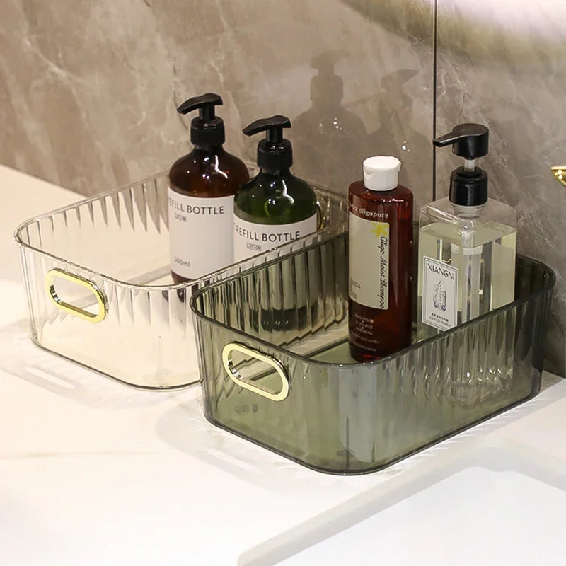 Akrylowe organizery do łazienki kuchni lub garderoby