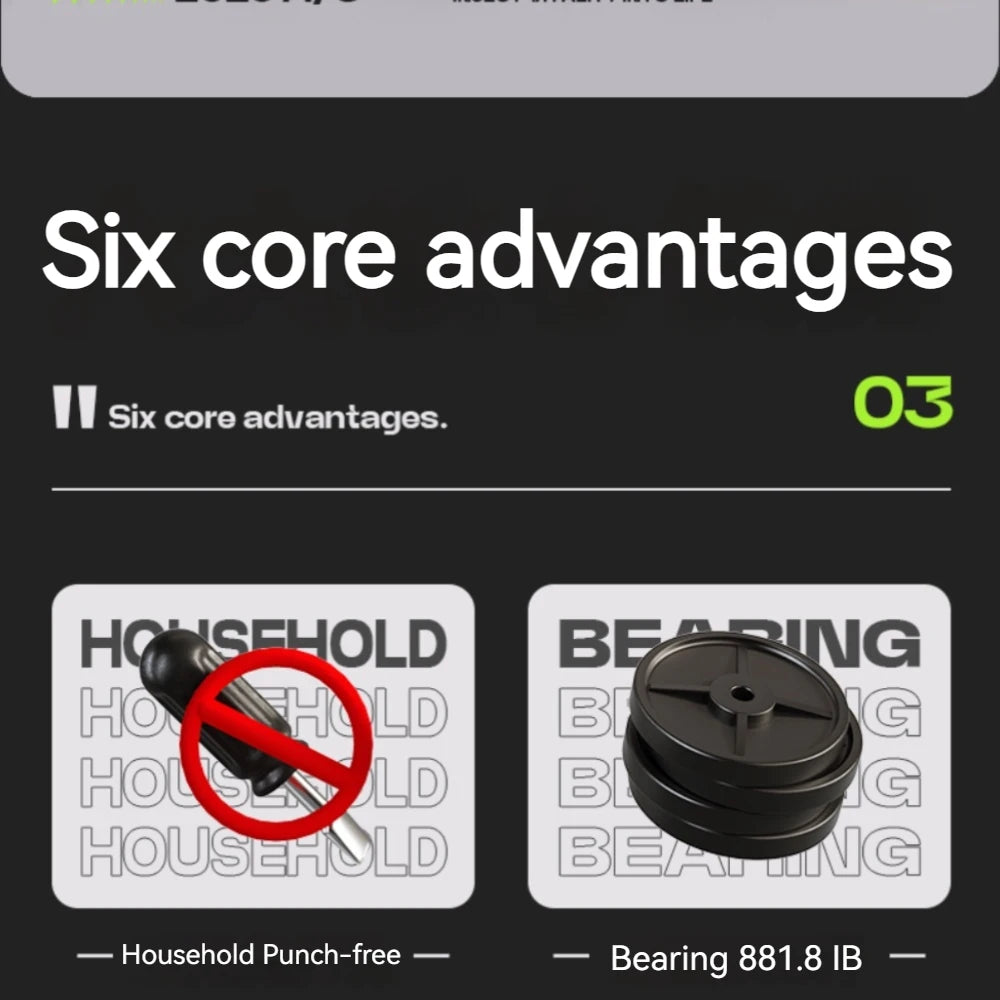 Drążek rozporowy do podciągania między framugi drzwiowe