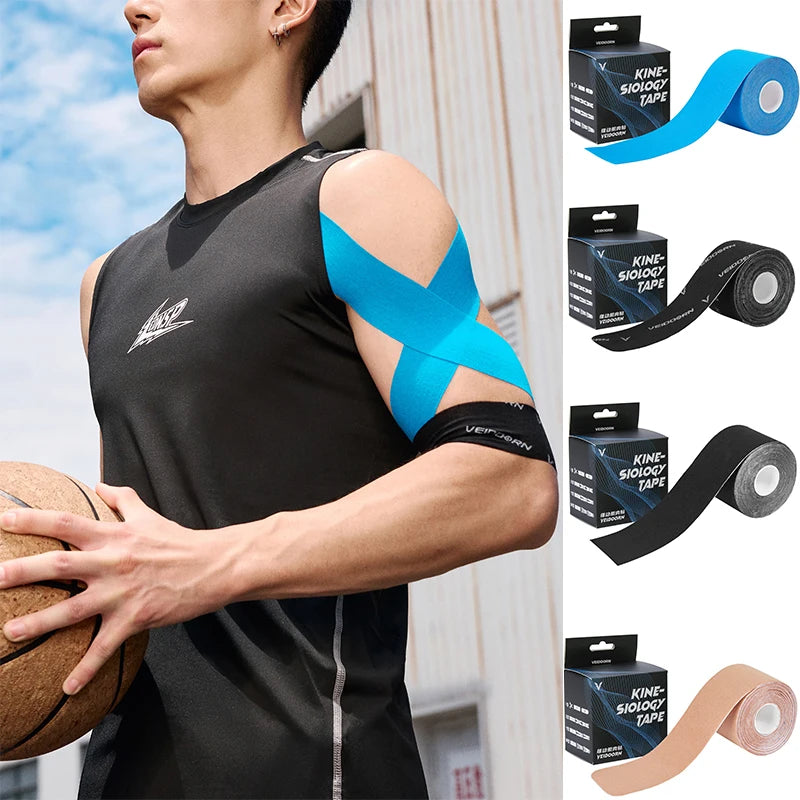 Taśmy do kinezjotapingu dla sportowców