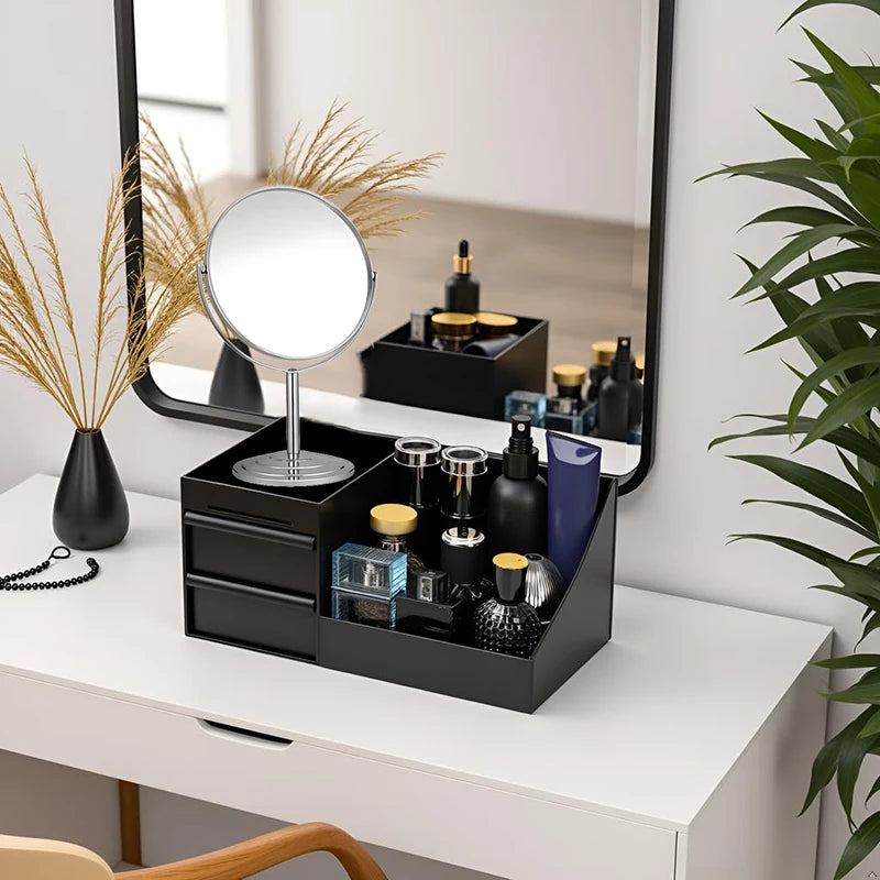 Stojak i Organizer na Perfumy Męskie z Szufladkami