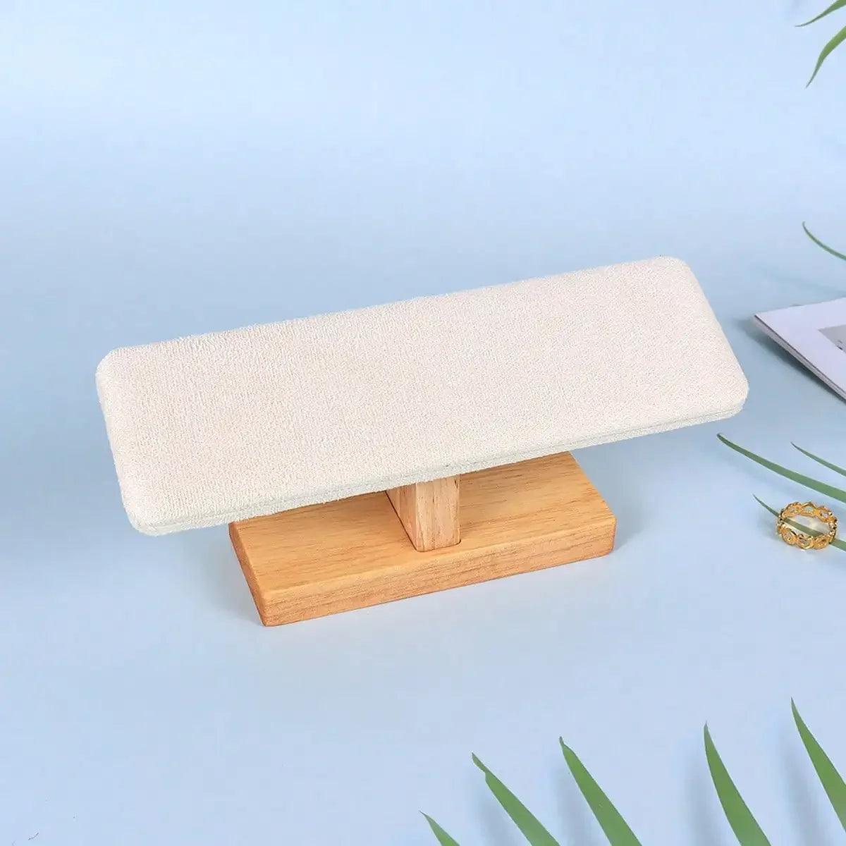 Jewelry Watch Organizer Stand - Stylish Double Watch Storage and Decor Functionality