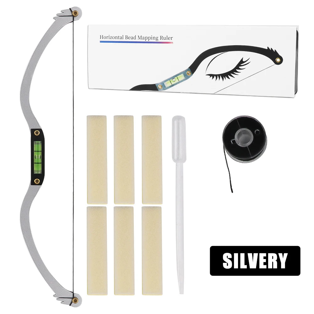 Zestaw do Wykreślania i Pomiaru Brwi – Perfekcyjny Łuk i Symetria