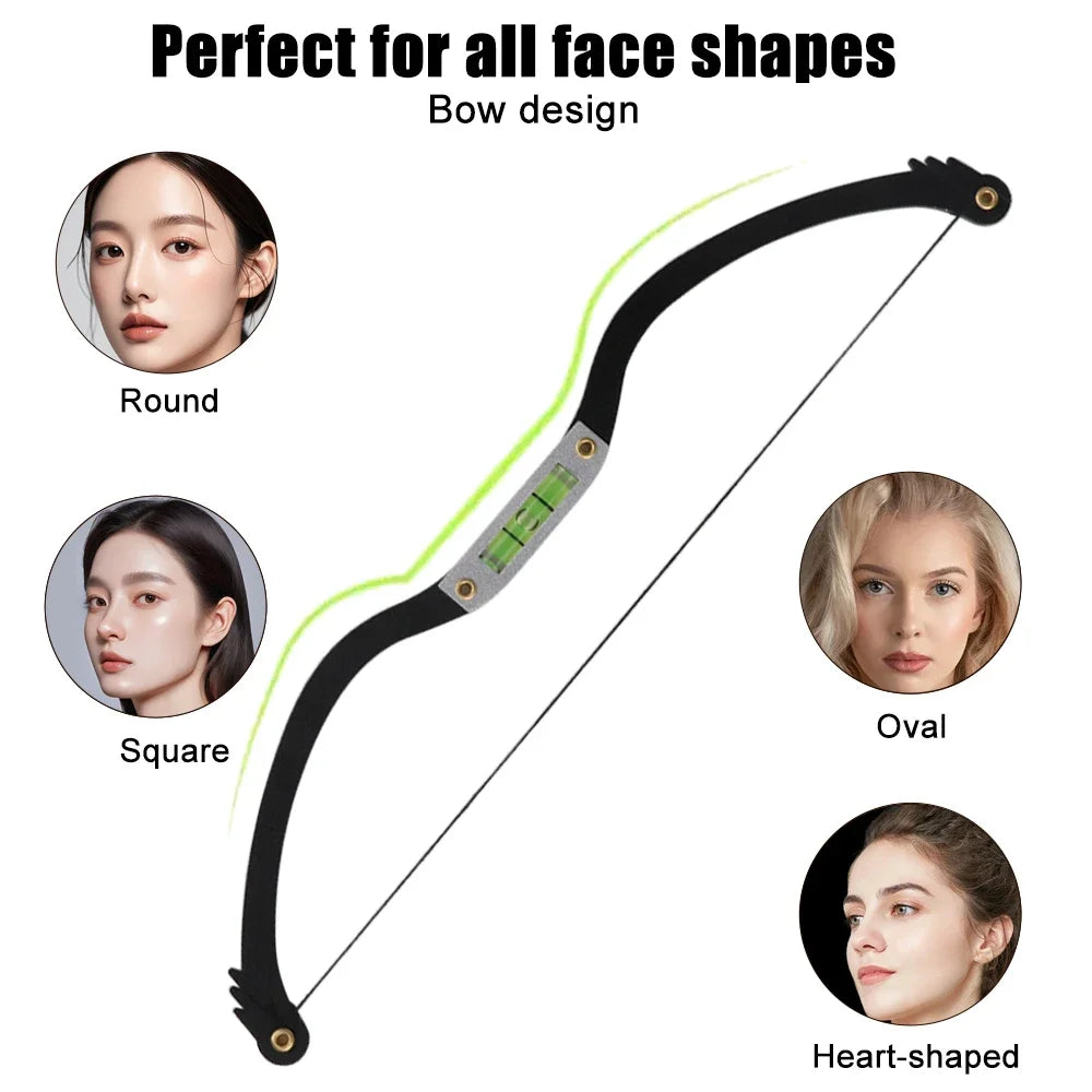 Zestaw do Wykreślania i Pomiaru Brwi – Perfekcyjny Łuk i Symetria