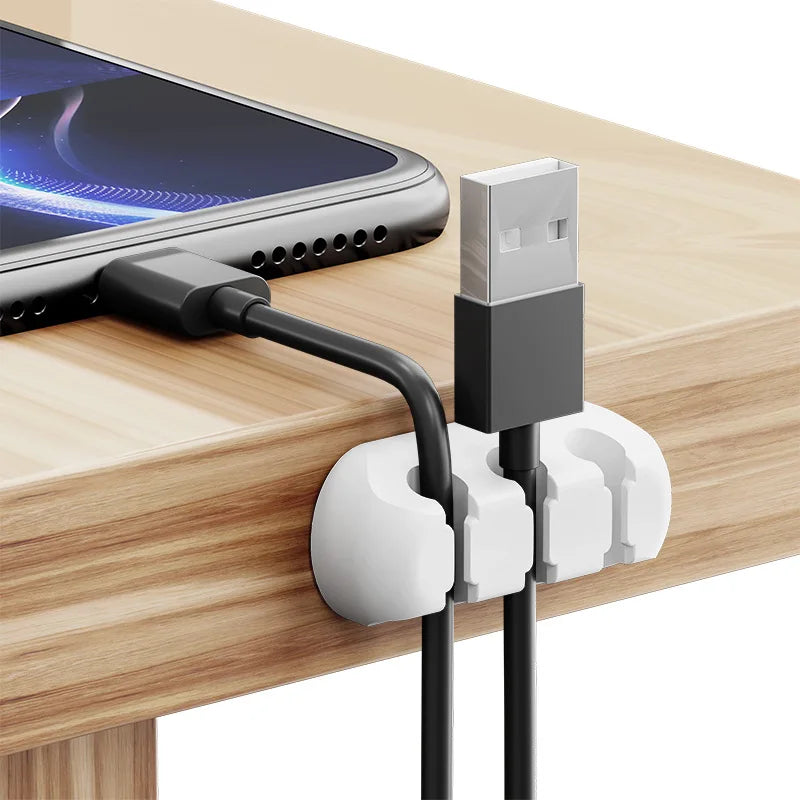 Organizer na kable na biurko