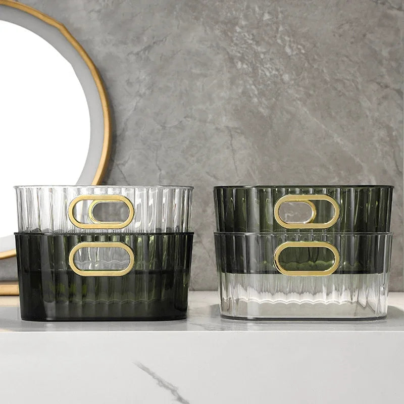 Akrylowe organizery do łazienki kuchni lub garderoby